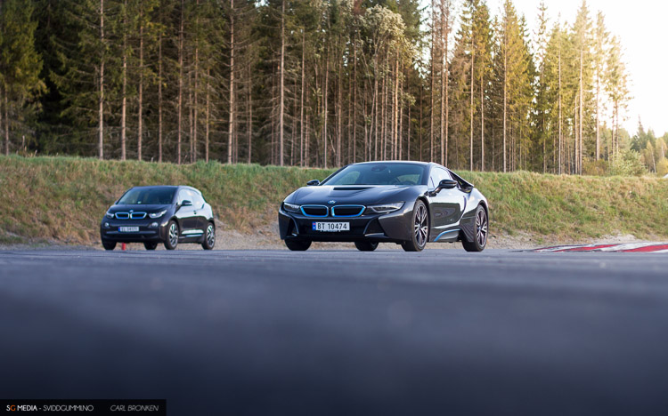 Photoshoot BMW i3 & i8. (26. September - Skien)