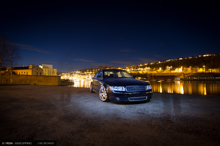 Photoshoot Audi A4. (12. Mars - Grenland)