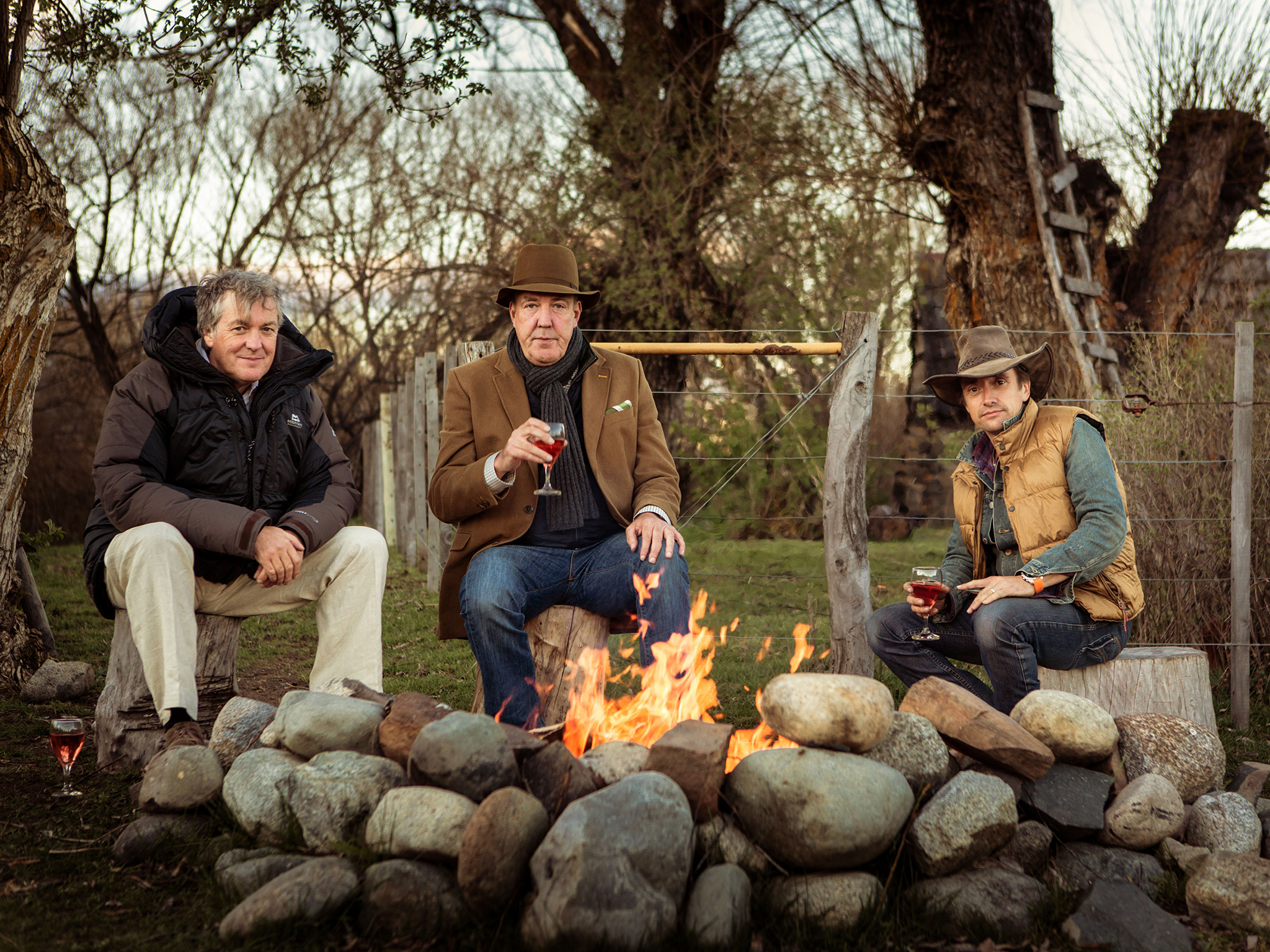 WARNING: Embargoed for publication until: 25/11/2014 - Programme Name: Top Gear - TX: n/a - Episode: Christmas (No. 1) - Picture Shows: Christmas 2014 James May, Jeremy Clarkson, Richard Hammond - (C) BBC - Photographer: Rod Fountain